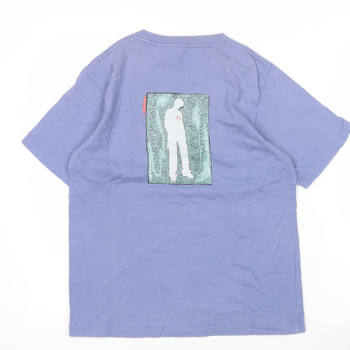 Uniqlo Troye Sivan Blue XS Unisex Graphic T-Shirt Short Sleeve