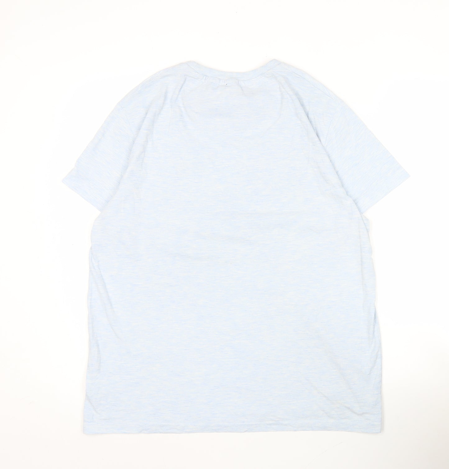 Spitalfields Men’s Blue XL Crew Neck Short Sleeve T-Shirt