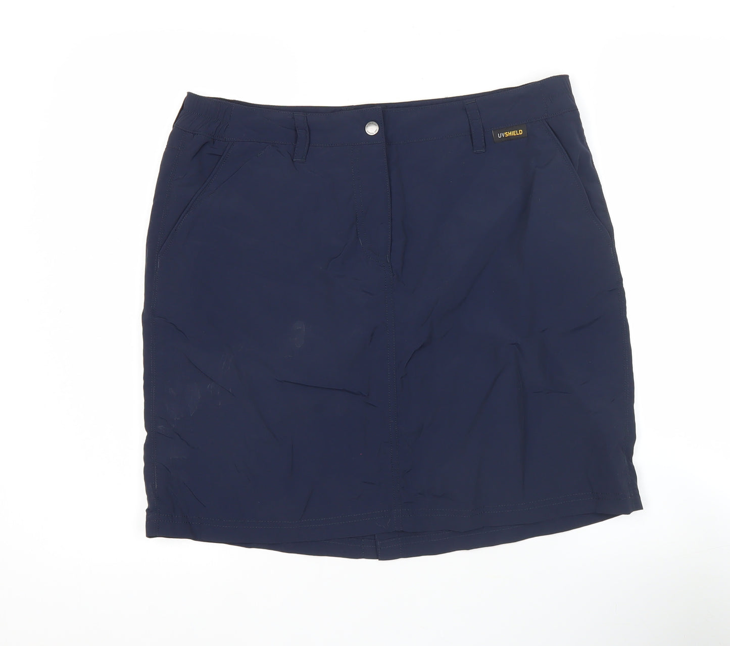 Jack Wolfskin Women Blue Size 10 Outdoor Travel Skirt with Pockets