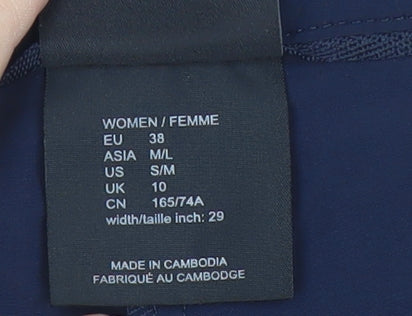 Jack Wolfskin Women Blue Size 10 Outdoor Travel Skirt with Pockets