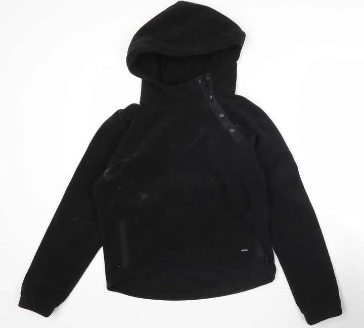 Hollister Men’s Black Fleece Pullover Hoodie Size S
