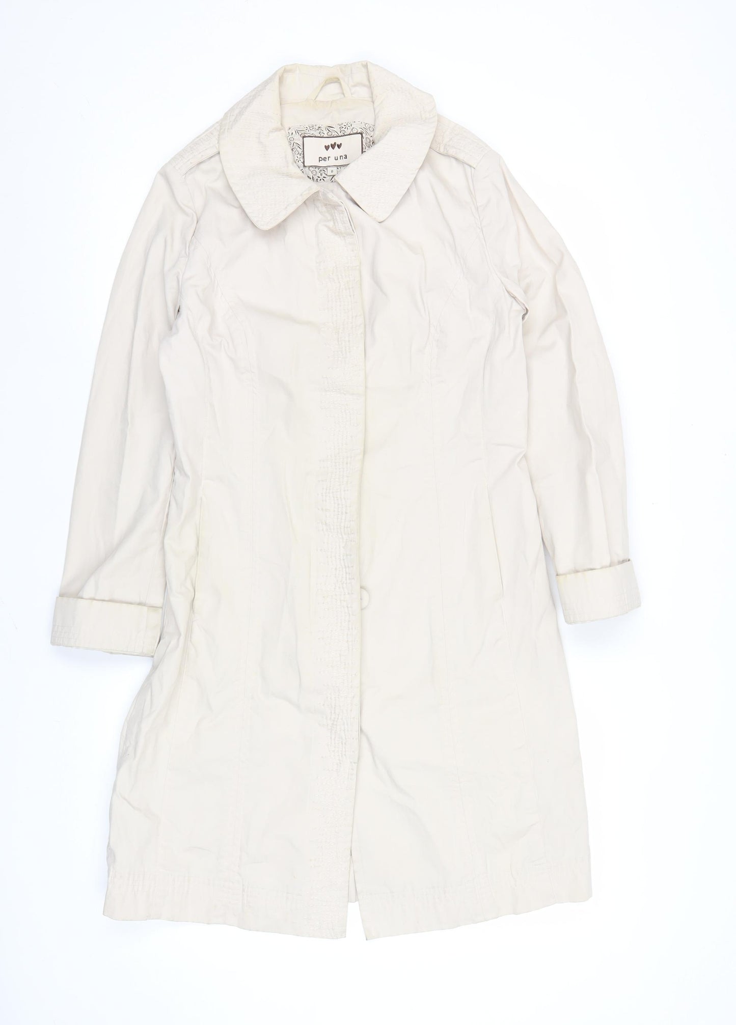 Marks and Spencer Per Una Women’s Beige Trench Coat Size 8