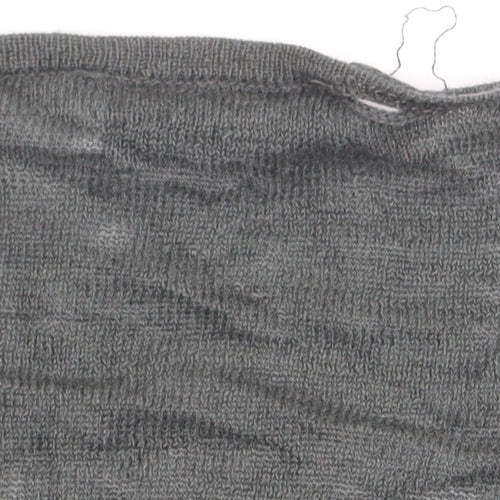 Mint Velvet Women’s Grey Size 16 V-Neck Long Sleeve Pullover Jumper