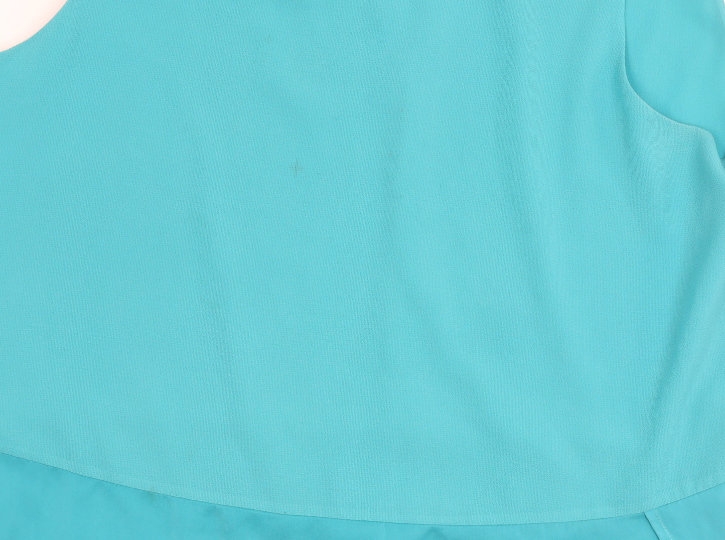 Whistles Women’s Blue Sleeveless Blouse Size 12 Scoop Neck