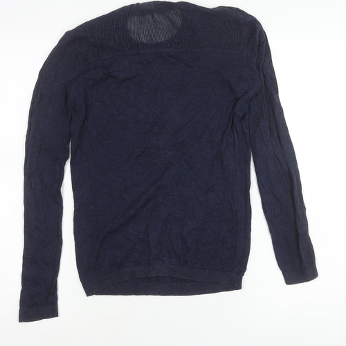 DKNY Jeans Women’s Blue S Pullover Jumper Crew Neck Knit