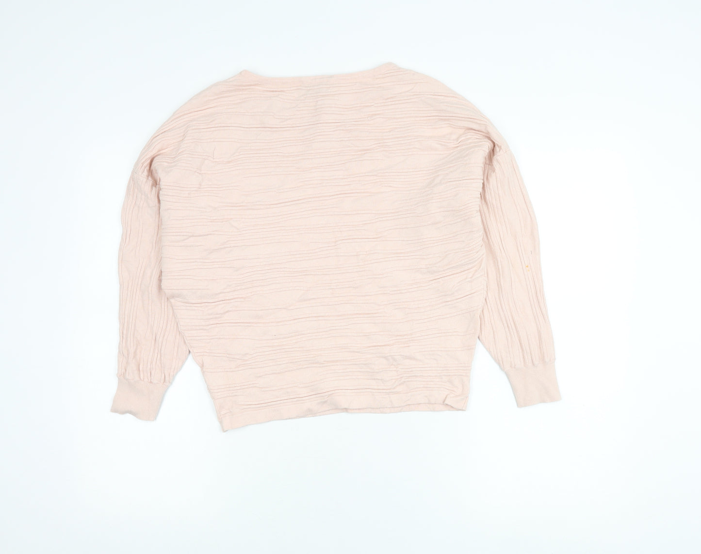 Phase Eight Womens Pink XS Pullover Boat Neck Jumper Knitwear