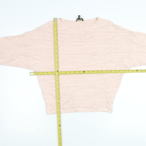 Phase Eight Womens Pink XS Pullover Boat Neck Jumper Knitwear