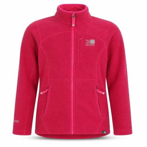 Karrimor Girls Pink Fleece Full Zip Jacket 11-12 Years Outdoor Activewear