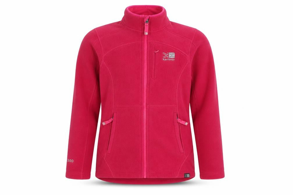 Karrimor Girls Pink Fleece Full Zip Jacket 11-12 Years Outdoor Activewear