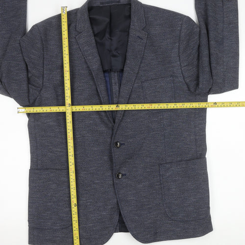 Cedarwood State Men’s Blue XL Blazer Jacket Single Breasted