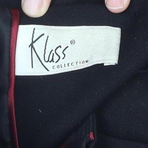 Klass Collection Women’s Black Size 16 Suit Jacket Blazer