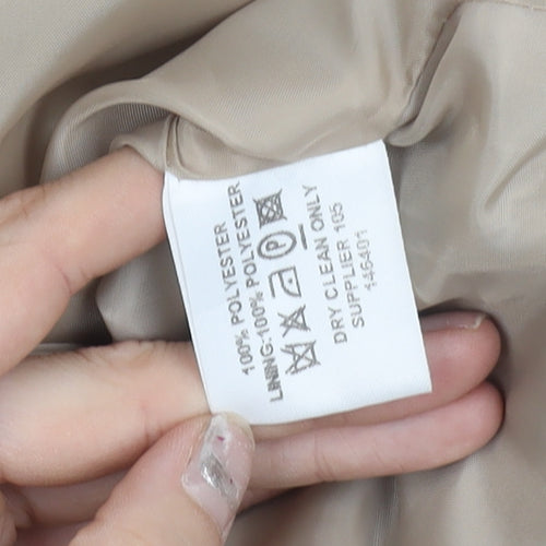 Bonmarché Women’s Beige Size 12 Long Suit Jacket Blazer