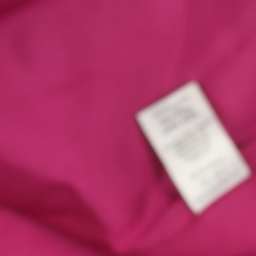 Warehouse Women’s Pink Wool Blend Mid-Length Coat Size 10