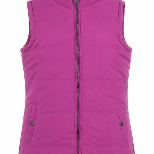 Weird Fish Womens Pink Puffer Waistcoat Size 6 Quilted Sleeveless