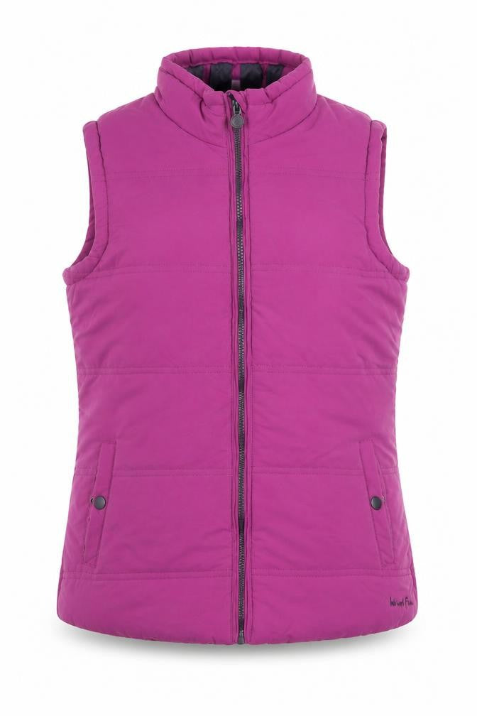 Weird Fish Womens Pink Puffer Waistcoat Size 6 Quilted Sleeveless