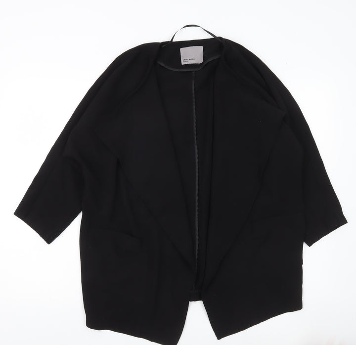 Vero Moda Women’s Black Mid-Length Open Jacket Size S