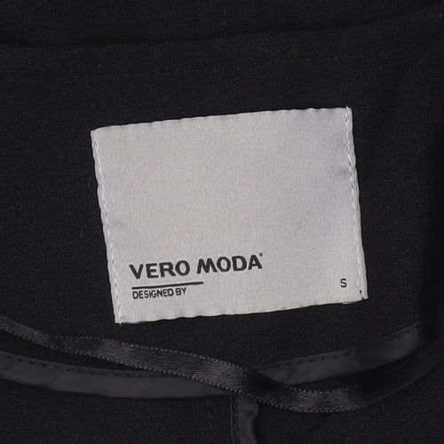 Vero Moda Women’s Black Mid-Length Open Jacket Size S
