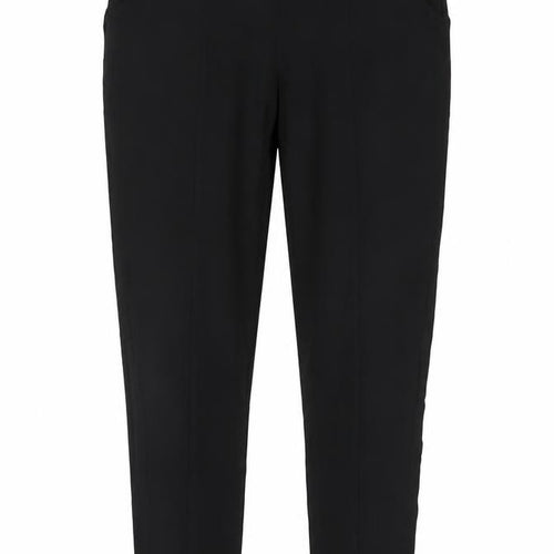 Missguided Women Black Slim Fit Trousers Size 10 with Ankle Zip