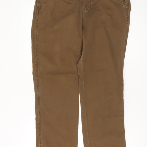 Ralph Lauren Women’s Brown Cotton Straight Jeans Size 6