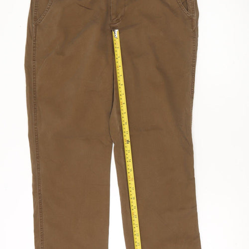 Ralph Lauren Women’s Brown Cotton Straight Jeans Size 6
