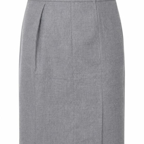 Zendra Petite Women’s Grey Pencil Skirt Size 12 Lined Workwear