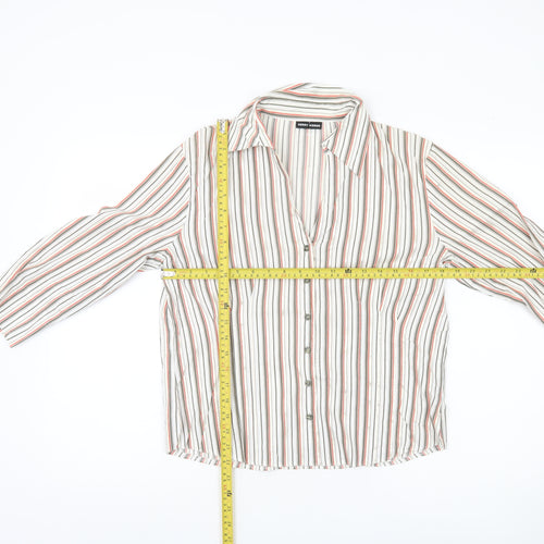 Gerry Weber Women’s Multicoloured Striped Button-Up Shirt Size 10