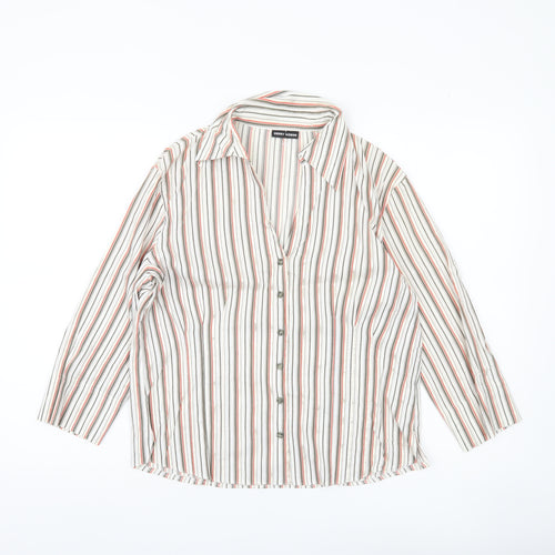 Gerry Weber Women’s Multicoloured Striped Button-Up Shirt Size 10