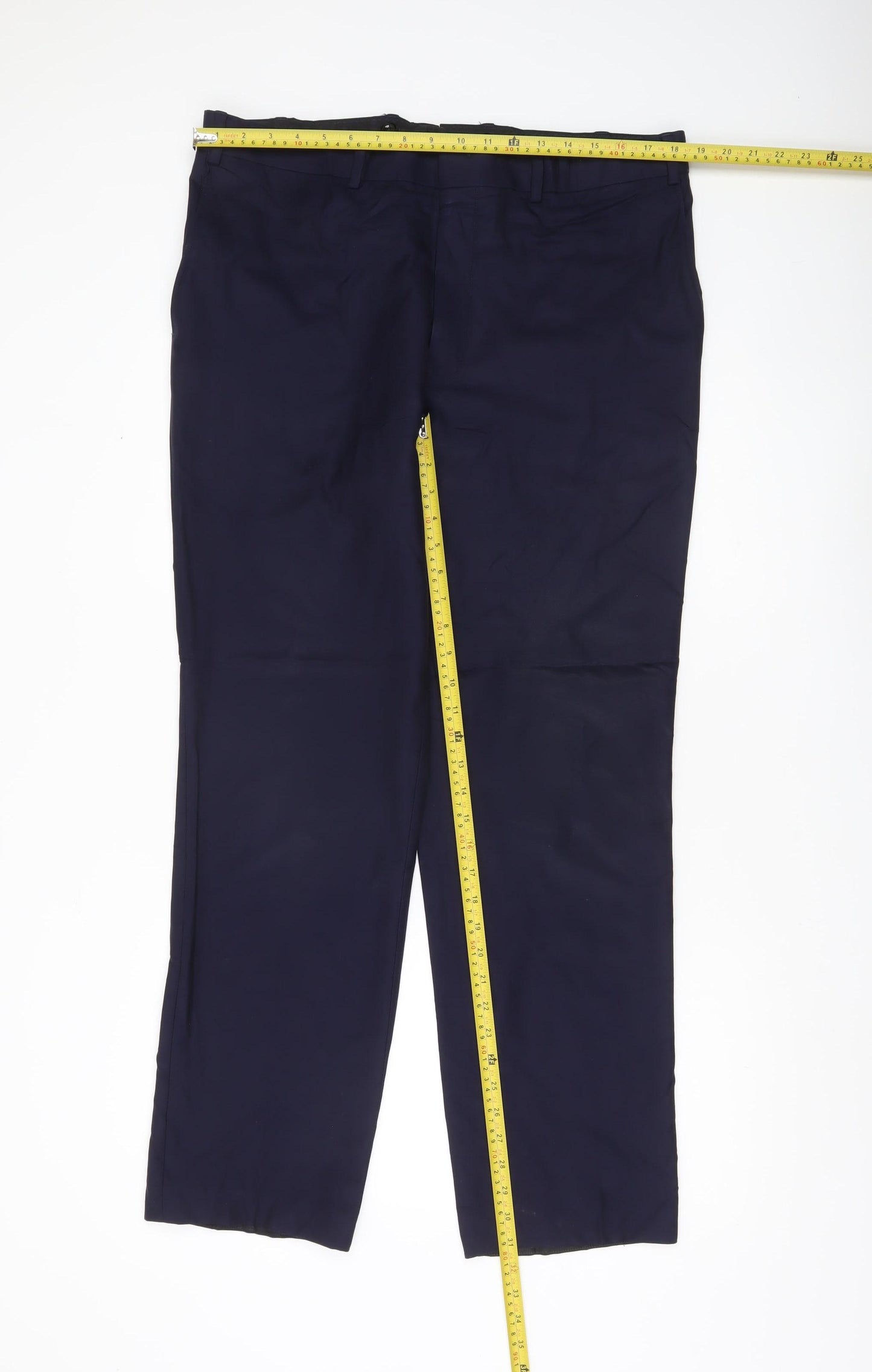Chester Barrie Men's Blue Wool Dress Pants 44R Classic Fit