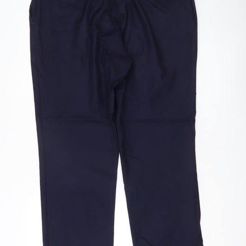 Chester Barrie Men's Blue Wool Dress Pants 44R Classic Fit