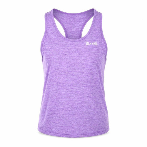 USA Pro Girls Purple Tank Top 10 Years Activewear Sports Vest