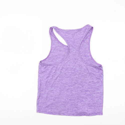 USA Pro Girls Purple Tank Top 10 Years Activewear Sports Vest