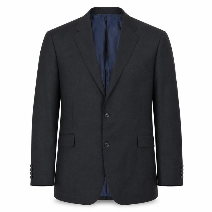 Samuel Windsor Men’s Grey Wool Blazer 48R Regular Jacket