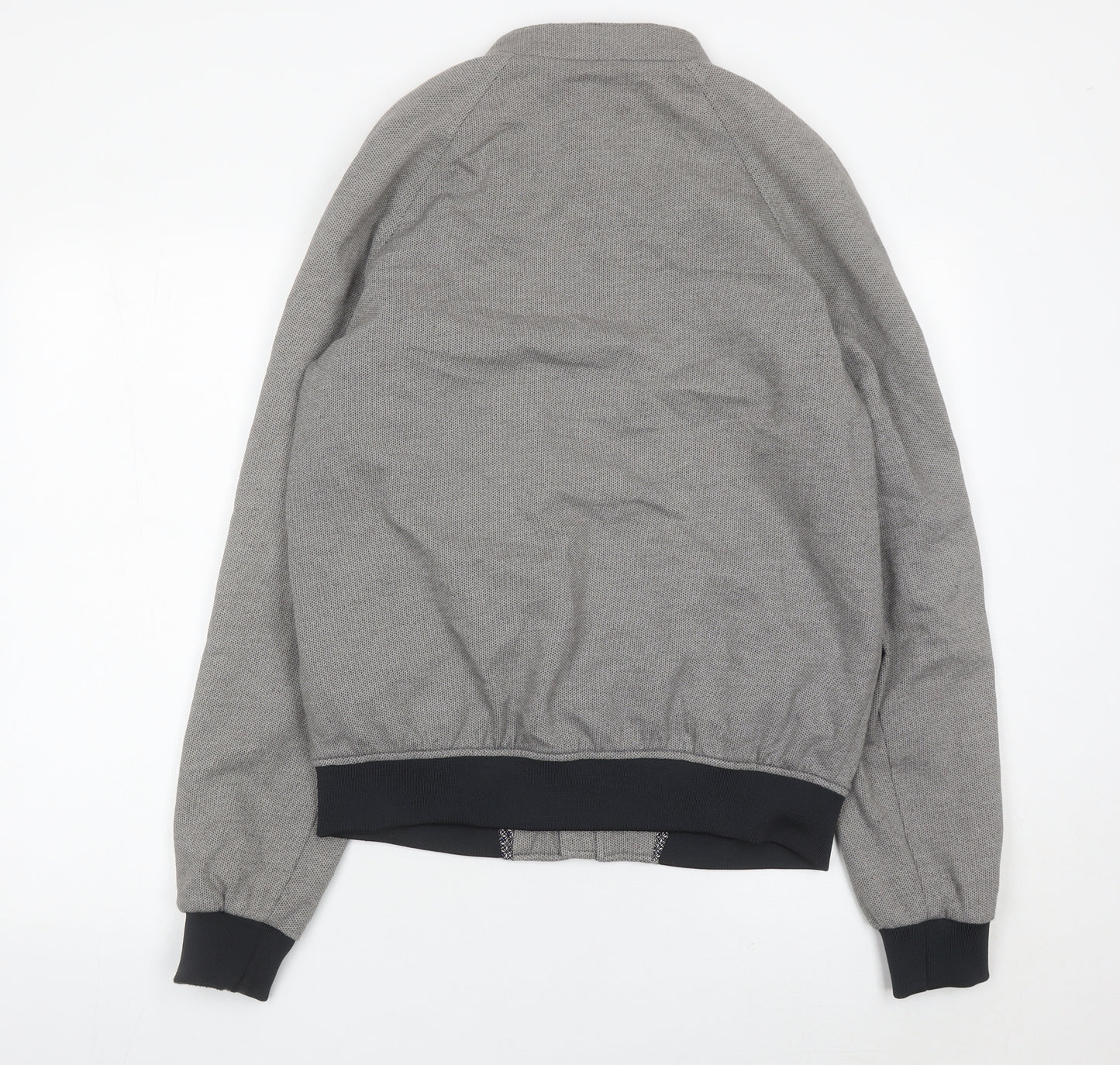 Matalan Men's Grey Basic Jacket Medium Regular Fit Full Zip