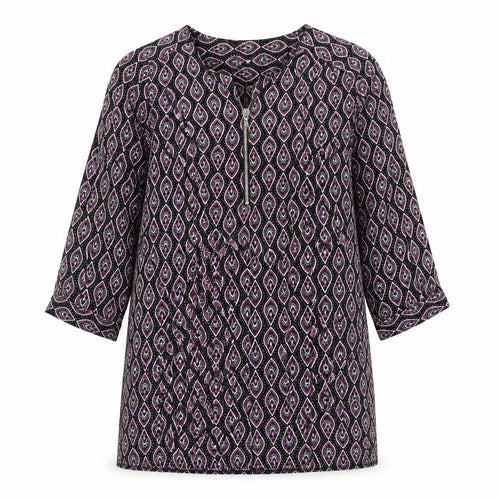 George Women’s Black Pink Geometric Shift Dress Size 14