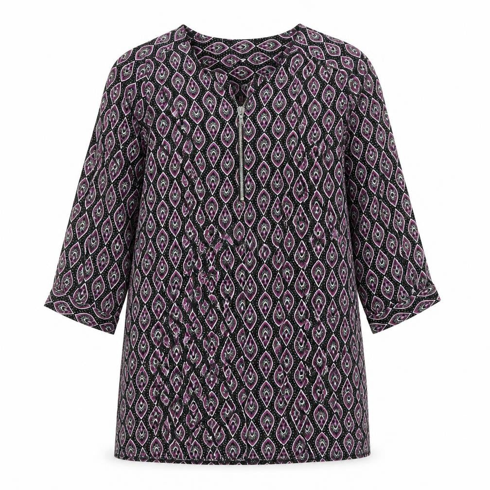 George Women’s Black Pink Geometric Shift Dress Size 14