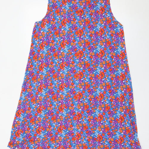 Bonmarché Womens Multicoloured Floral Sleeveless Shift Dress Size 16