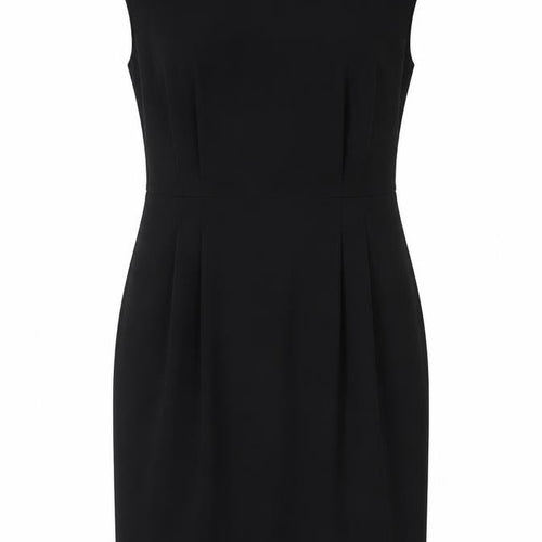 Marks and Spencer Women Black 14 Sheath Knee Length Dress