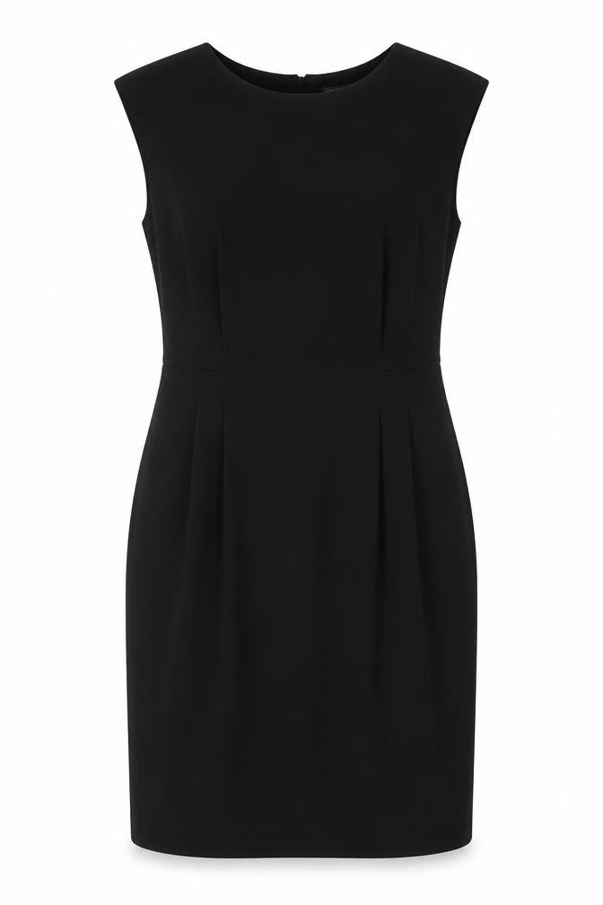 Marks and Spencer Women Black 14 Sheath Knee Length Dress