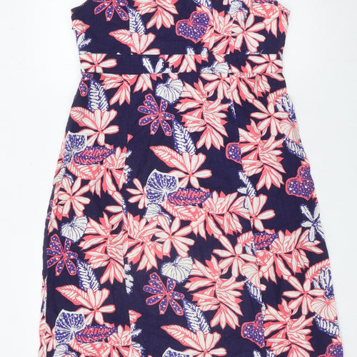 Maine New England Womens Multicoloured Floral Shift Dress Size 12