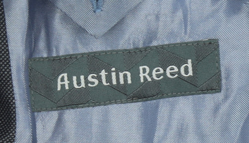 Austin Reed Men’s Grey Wool Blazer Jacket Size 42 Regular Fit