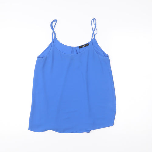 Oasis Womens Blue Size 10 Camisole Tank Top Spaghetti Straps