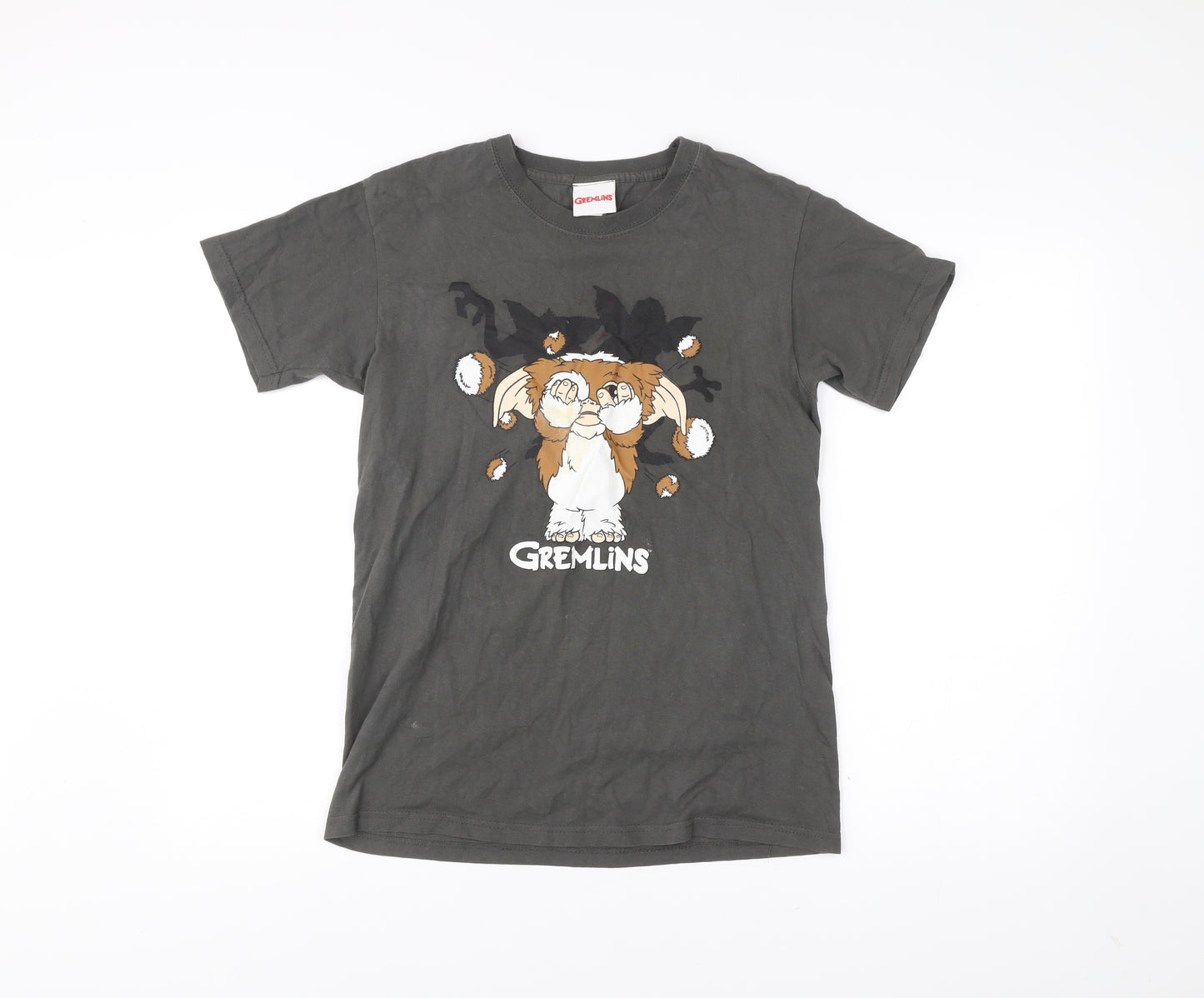 Gremlins Men's Black Cotton Graphic T-Shirt Size S Gizmo