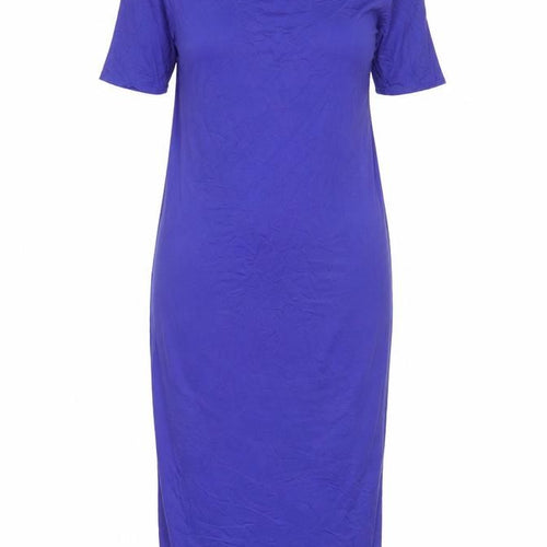 Be Jealous Women’s Blue Shift Maxi Dress Size 16-18 Short Sleeve