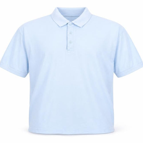 Dino Bazzi Men’s Blue Polo Shirt M Short Sleeve Collared Casual