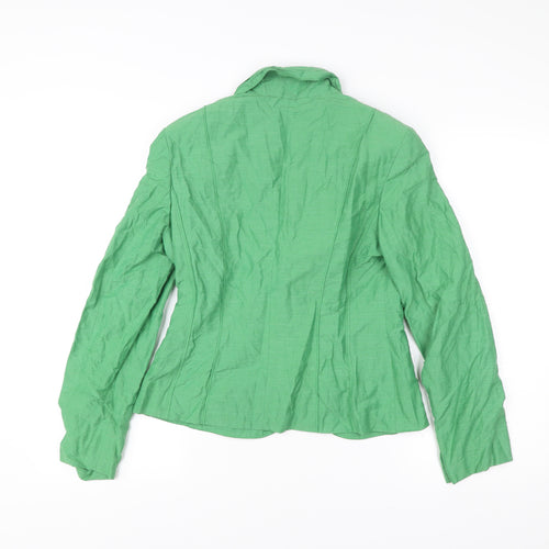 Gerry Weber Women’s Green Blazer Jacket Size 10 Smart Workwear