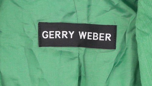 Gerry Weber Women’s Green Blazer Jacket Size 10 Smart Workwear