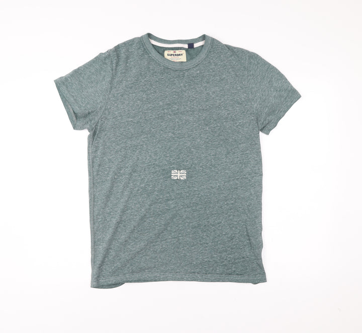 Superdry Men’s Green Large Crew Neck Short Sleeve T-Shirt