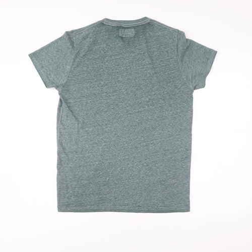 Superdry Men’s Green Large Crew Neck Short Sleeve T-Shirt