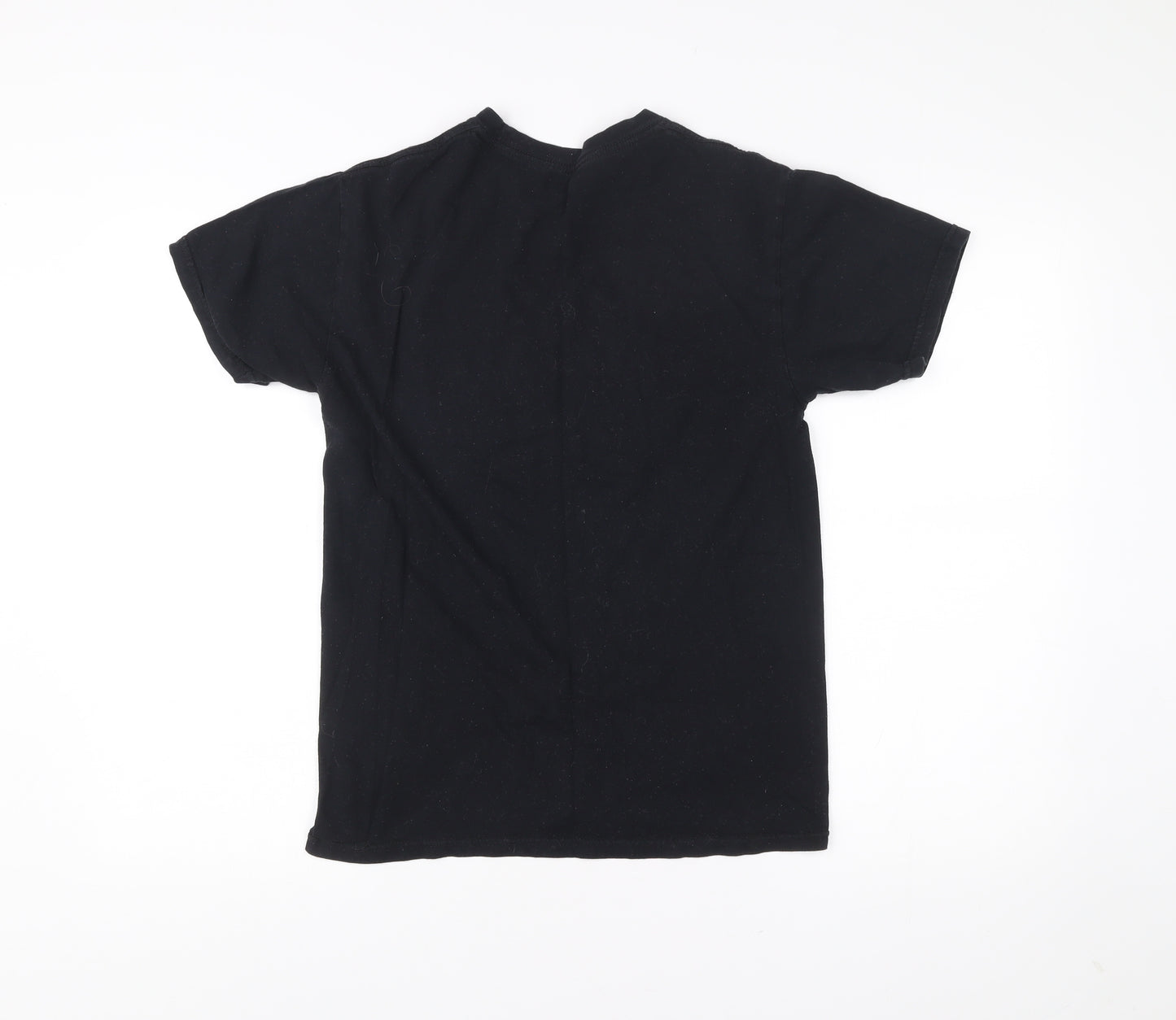 The Poster List Men's Black S Crew Neck Graphic Pocket T-Shirt