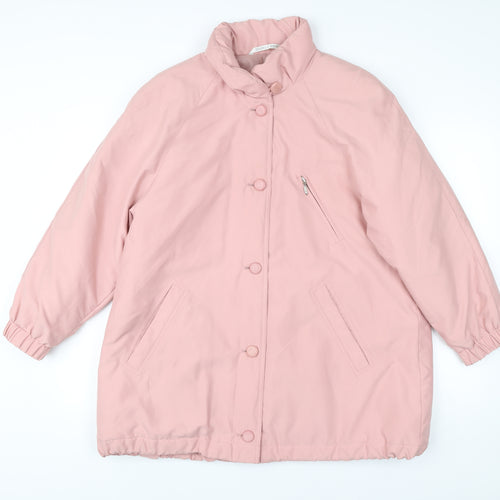 Marks and Spencer Women’s Pink Size 14 Puffer Coat Jacket